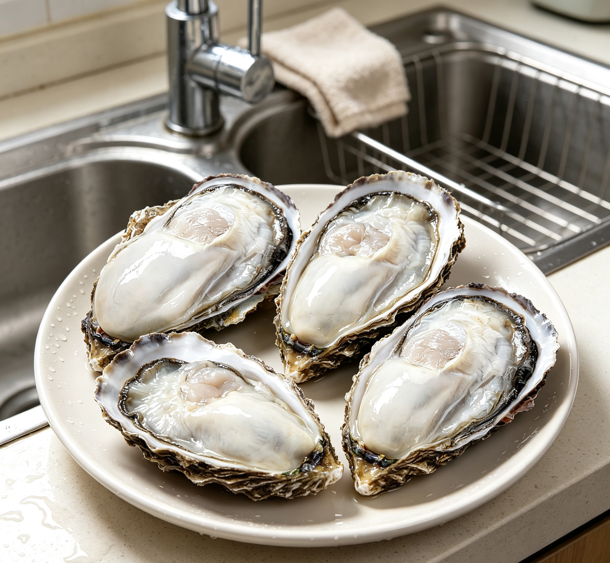 Fresh Raw Oysters