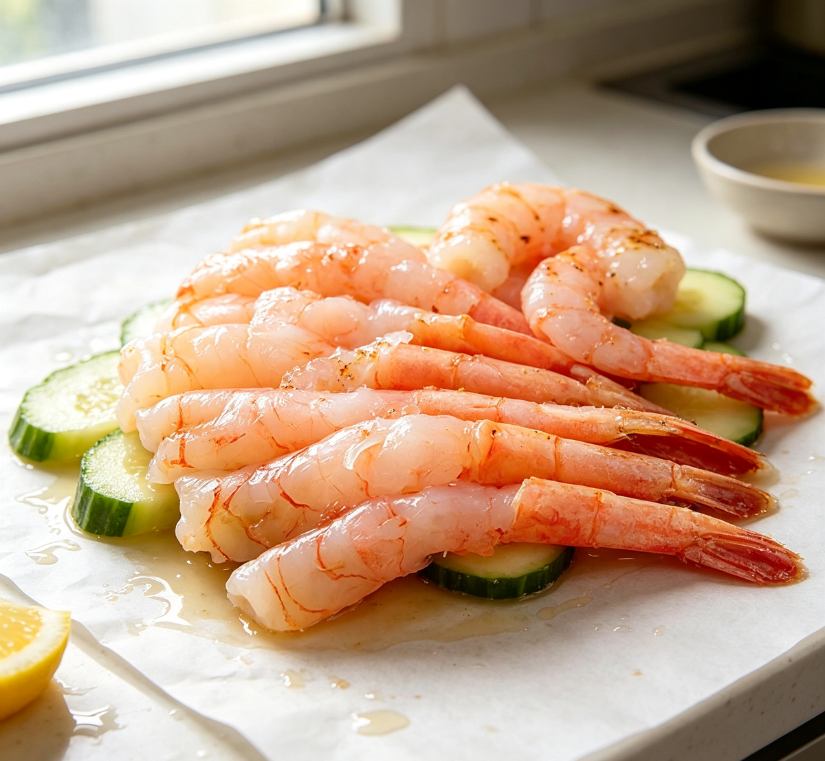 Fresh Raw Shrimp