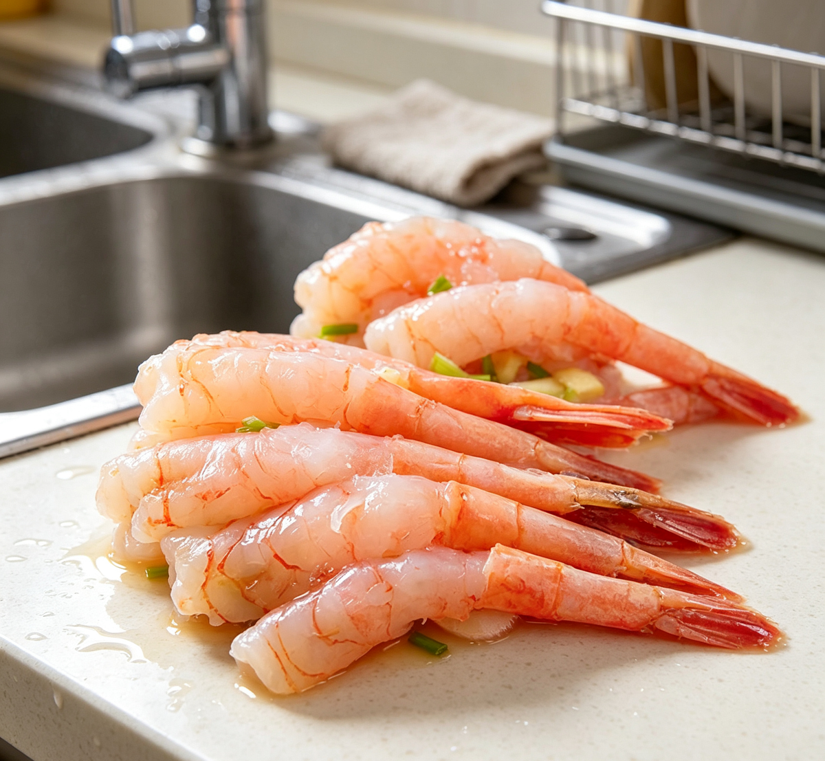 Fresh Raw Shrimp