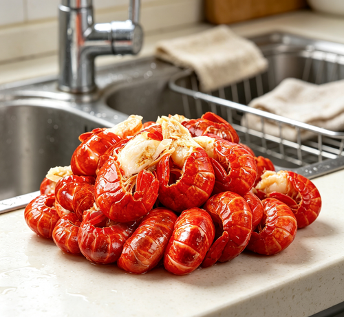 Boiled Crawfish Clusters