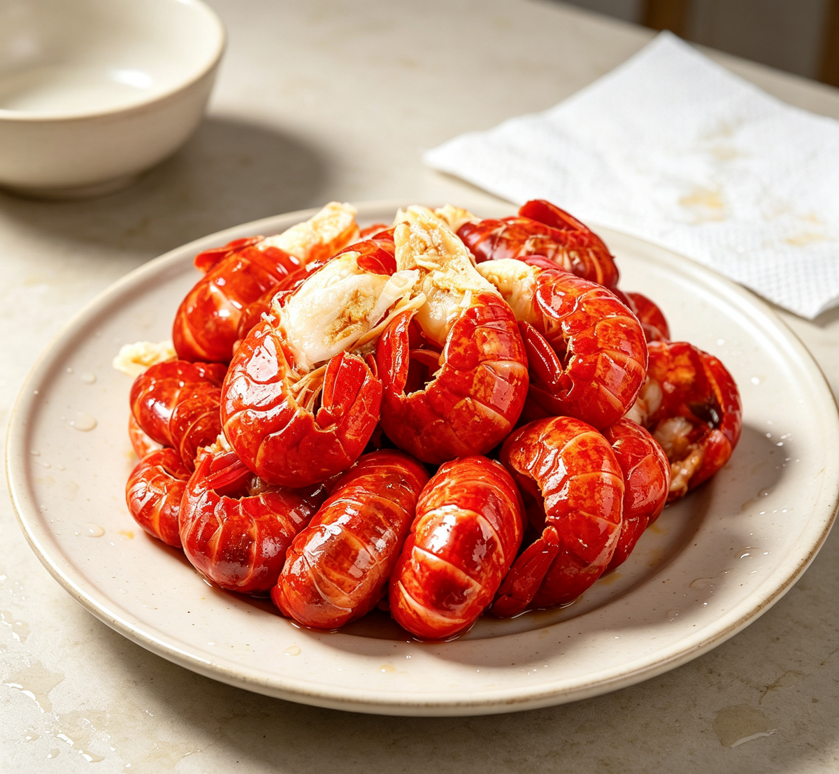 Boiled Crawfish Clusters